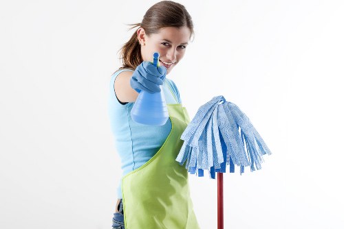 Carpet cleaning service in a Bromley home