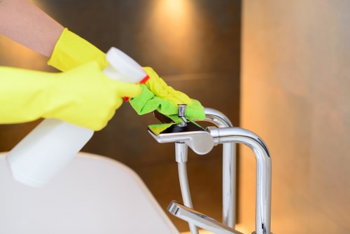 Professional cleaning company in Bromley servicing a modern home interior