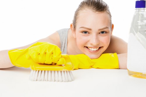 Deep cleaning service in Bromley for a bathroom and hallway