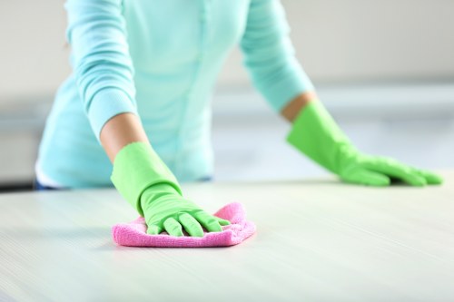 Professional post construction cleaning in a Bromley property